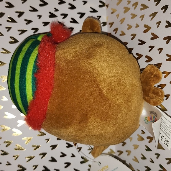 Brand new Squishmallows Bruce the Walrus Christmas plush pillow - Picture 3 of 7